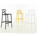 wholesale stackable furniture plastic high barstool